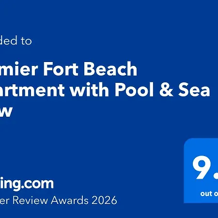 Premier With Pool & Sea View 아파트호텔
